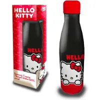 Coriex Butelka na wodę Hello Kitty 500ml czarny/black 10684