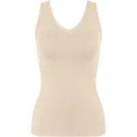 Triumph Top Sense Of Modal 10224796 Écru Slim Fit 34