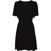 Vero Moda Minikleid "VMALBA SS SHORT DRESS WVN NOOS" Viskose, slim fit