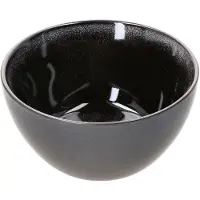 MamboCat 6er Set Schale Reactive Glaze Grey Black Zakynthos 13,7cm - 24321860