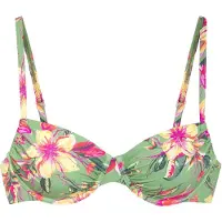 LASCANA Bügel-Bikini-Top "Malia" mit tropischem Print