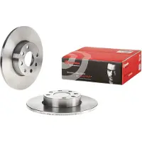 Brembo Bremsscheibe Vorderachse Voll [Hersteller-Nr. 08.7637.10] für Opel