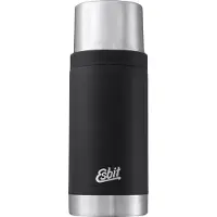 Esbit Sculptor Edelstahl Isolierflasche 1 Liter Schwarz