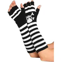 Leg avenue Fingerlose Piratenhandschuhe