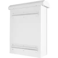 Deltaco låsbart väggskåp, 350x140x450m