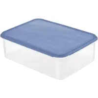 Rotho Kühlschrankdose eckig 5 l RONDO, Farbe:Horizon Blue