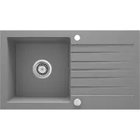 Deante 1-bowl granite sink with drainer
