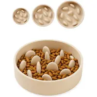 Flamingo Slowfeeder Greni, beige 1490ml