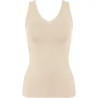 Triumph Top Sense Of Modal 10224796 Écru Slim Fit 36