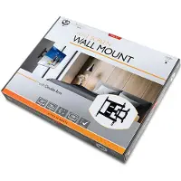 B-Tech Wandhalterung 400x400 -35kg bis 55''/neig/swivel/schwarz