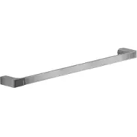 Gedy Piren Handtuchstange 60 cm - Gebürsteter Stahl