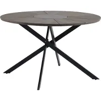 Mwh Rondiero Gartentisch Aluminium/Stahl Ø120 cm