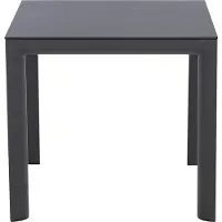 Siena Garden Silva Dining Tisch matt anthrazit / HPL ferro