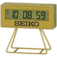 Seiko Quarz Wecker QHL062G Gold