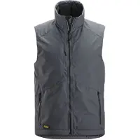 Snickers Workwear 45585800005 AllroundWork, Winter Bodywarmer Stahlgrau M