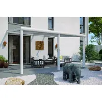 Skanholz Terrassendach "Garda", Aluminium
