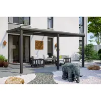 Skanholz Terrassendach "Garda", Aluminium