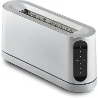 Jacob Jensen Toaster Long Slot Silver