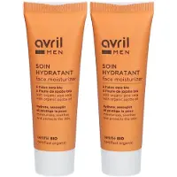 Avril Men Soin hydratant x2 2x50 ml Hautcreme