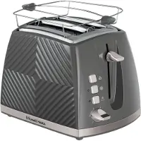 Russell Hobbs - Groove 2S Toaster - Grey - E