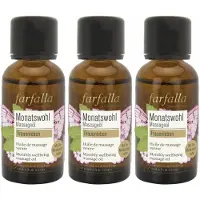 Farfalla Monat Massageöl Frauen Muskateller 30 ml x3 3x30