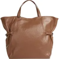 Samantha Look Shopper echt Leder, Made in Italy