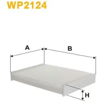 WIX FILTERS Filter, Innenraumluft WP2124