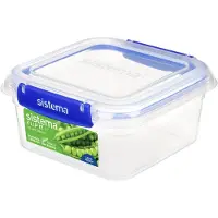 Sistema 881650, Container, Quadratisch, 1,15 l, Transparent, Kunststoff, seeland