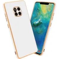 Cadorabo Hülle für Huawei MATE 20 PRO im TPU mit Kameraschutz LM130 Style