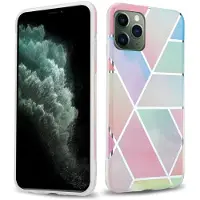 Cadorabo IMD TPU Bunter Marmor Cover