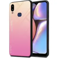 Cadorabo TPU 2 Farben Glas Cover