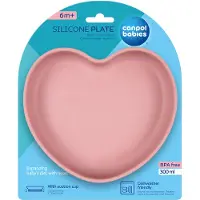 Canpol Babies Silicone Suction Plate Heart