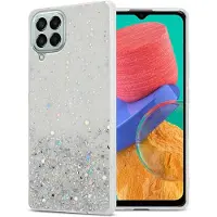 Cadorabo TPU Hülle für Samsung Galaxy M33 5G mit Glitzer