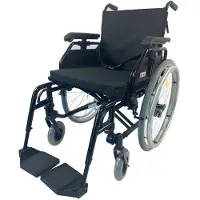 Arvo Rollstuhl Premium, Schwarz