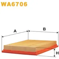 WIX FILTERS Luftfilter WA6706