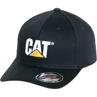 CAT Baseball Cap Flexfit schwarz GLO760407377