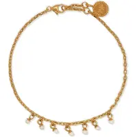24Kae Armbänder - 925er Sterlingsilber The Perls Charm - Gr. ONESIZE - in Gold - für Damen