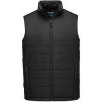 Portwest Professioneller Bodywarmer mit isolierten Lamellen – Größe XL – Schwarz –