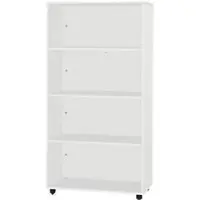 Schäfer Shop Regal LOGIN, 4 Ordnerhöhen, B 800 x T 420 x H 1514 mm, lichtgrau/lichtgrau
