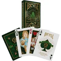 Bicycle The Wonderful Wizard Of Oz Kartenspiel Grün Kinder Grün One Size
