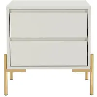 Vente-unique Nachttisch Korasa Beige 50 cm