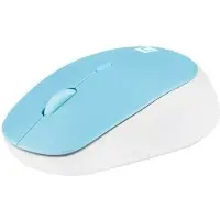 Natec Harrier 2, rechts, Optisch, Bluetooth, 1600 DPI, Blau, Weiß