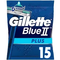 Gillette BlueII Plus Engangsskrabere 15 Stk.