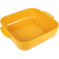Peugeot Auflaufform Viereckig Safrangelb 23 cm