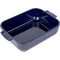 Peugeot Auflaufform Rechteckig Blau 20 cm