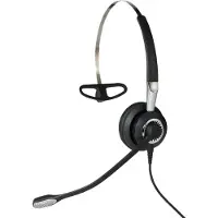 Jabra BIZ 2400 II Mono USB 3-1, Headset, Neck-band, Ear-hook, Head-band, Office/Call center, Black, Silver, Monaural, Volume +, Volume -