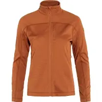 Fjällräven Fleecejacke Abisko Lite Fleece Jacket Women Terracotta Brown-XL