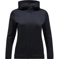 Peak Performance Damen Kapuzensweat W Rider Tech Zip Hood-BLACK