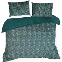 Eurofirany Bettwäschegarnitur Bettwäsche ESPRIT 06 200x220 cm 3 TLG SET: mit 2 Kissenbezüge 70x80 cm REN
