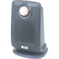 Argoclima Beat, Elektrischer Raumheizlüfter, IP21, Flur, Schwarz, Drehregler, 2000 W